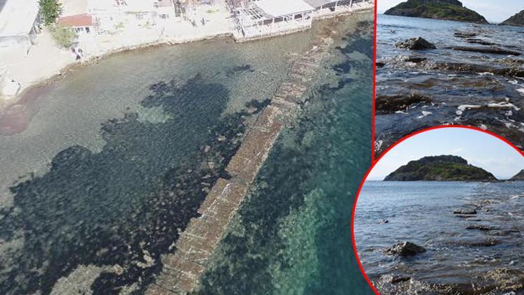 Bodrum'da deniz çekilince ortaya çıktı! 3 bin 500 yıllık tarihi kente gidiyor...