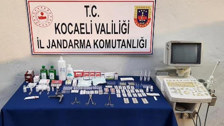 Yasadışı kürtaj yapan sahte doktora polis baskını