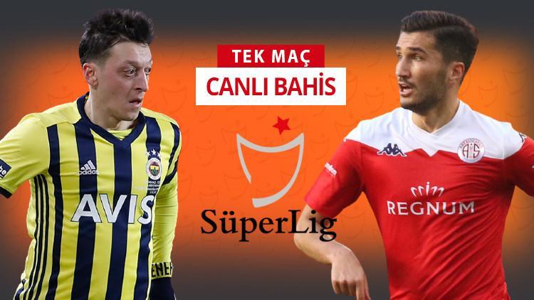 Fenerbahçe şampiyonluk, Antalyaspor rekor peşinde! Bu maça iddaa oynayanların %71'i...