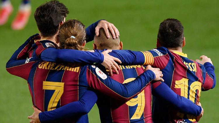 İspanya Kral Kupası'nda ilk finalist Barcelona
