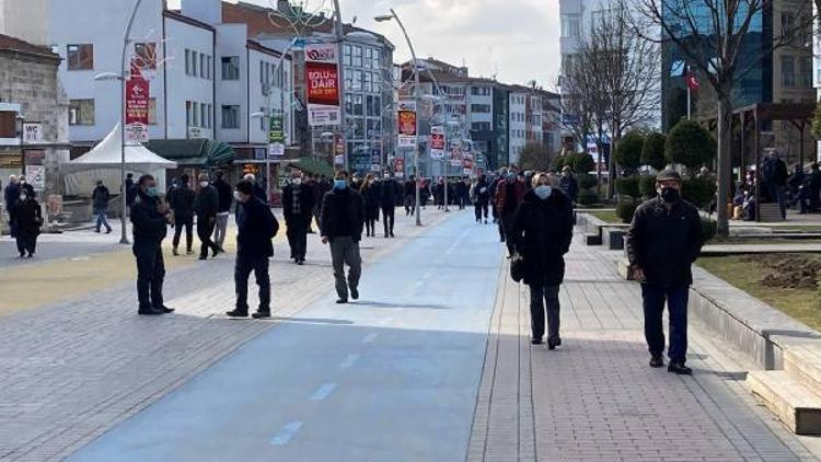Yüksek riskli illerden Bolu'da 2 kat artan vaka sayıları endişeye neden oldu