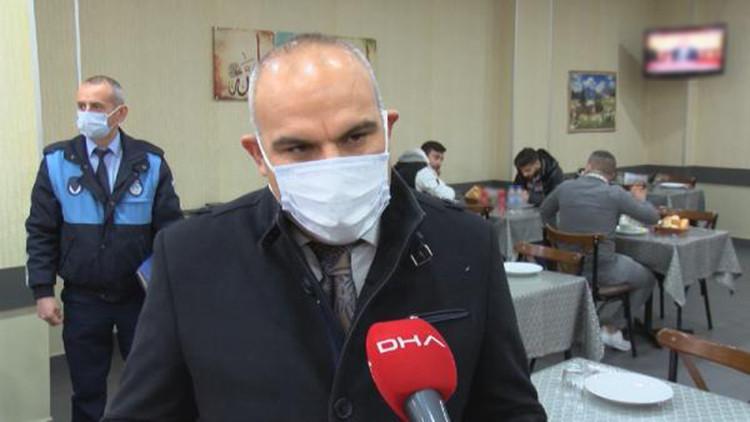 Kağıthane'de işletmelere koronavirüs denetimi