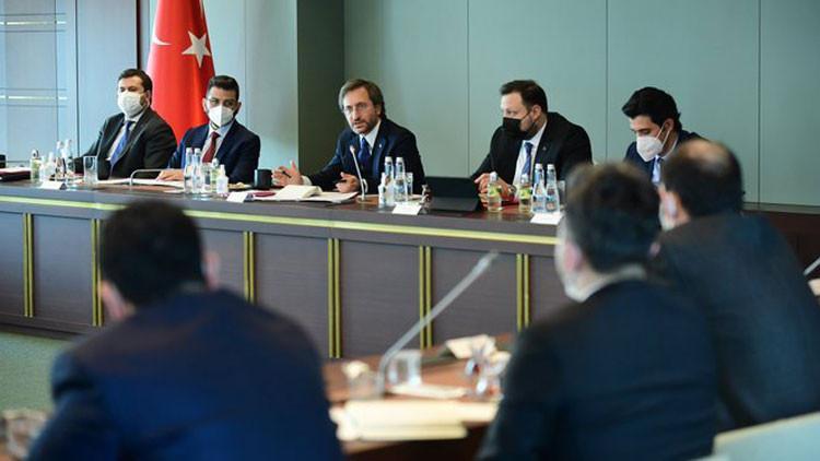 İletişim Başkanı Altun, basın müşavirleri ile bir araya geldi