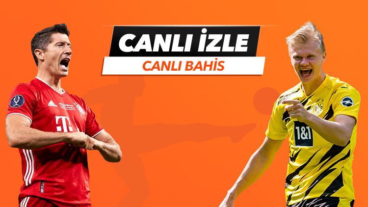 Bundesliga'da dev kapışma, Bayern-Dortmund CANLI YAYINDA! Öne çıkan iddaa tercihi...