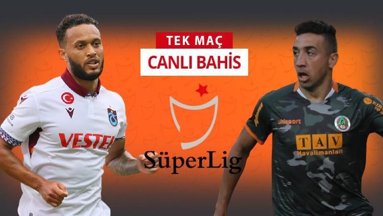Alanyaspor savunmanın bel kemiğini deplasmana götürmedi! Trabzonspor'un iddaa oranı...
