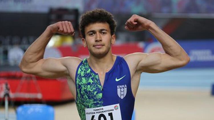 Milli atlet Ayetullah Demir’den 60 metre engelli rekoru