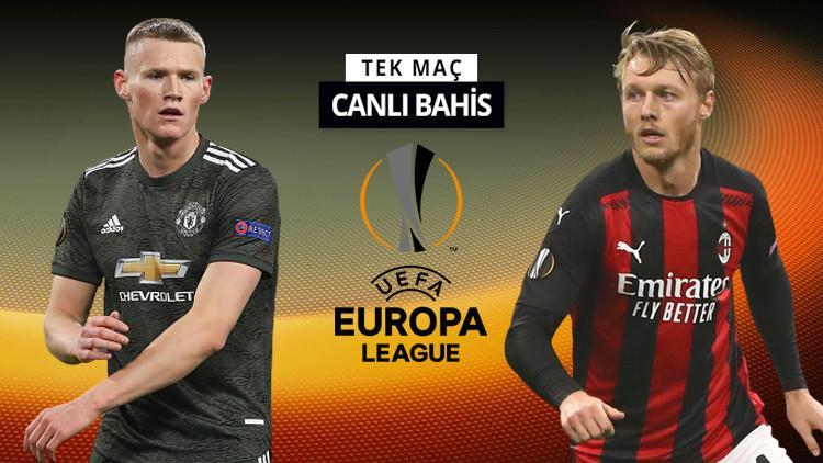 Milan 6 önemli eksikle Manchester'a geldi! United'ın iddaa oranı...