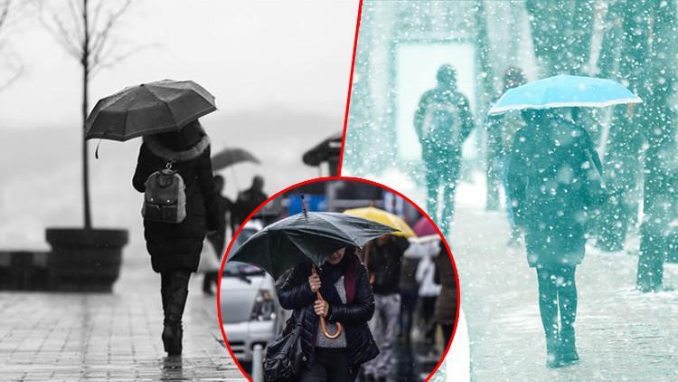 Meteoroloji'den çok sayıda kente sarı ve turuncu kodlu uyarı! Tüm yurtta yağış var