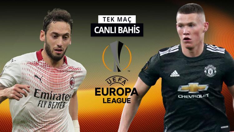 Hakan Çalhanoğlu ilk 11'de olacak mı? Milan'ın Manchester United karşısında iddaa oranı...