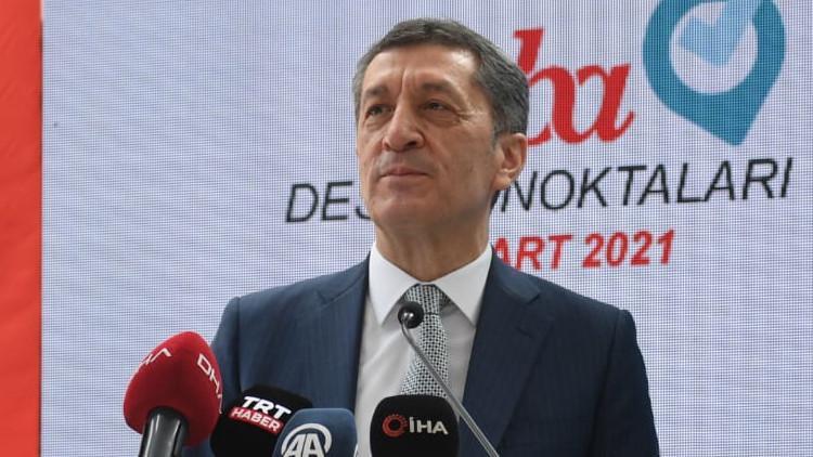 Milli Eğitim Bakanı Ziya Selçuk: EBA destek merkezleri geçici değil, kalıcı merkezler