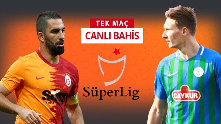 Çaykur Rizespor'da 3 eksik! Galatasaray maçına iddaa oynayanların %55'i...
