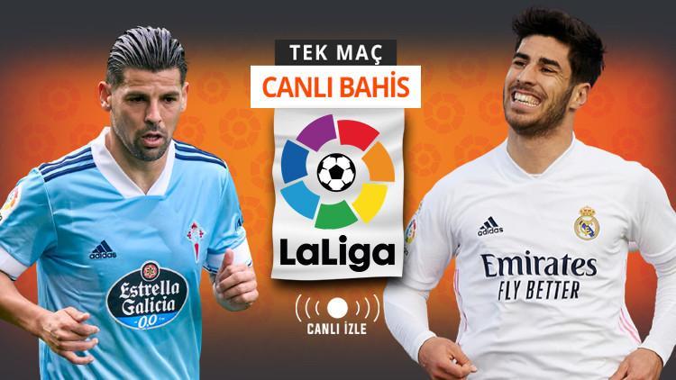 Real Madrid'de 4 önemli eksik! Celta Vigo'nun iddaa oranı, La Liga'da CANLI YAYIN...