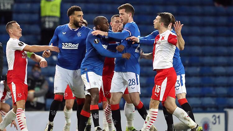 UEFA'dan Rangers-Slavia Prag maçındaki ırkçılık iddiasına soruşturma