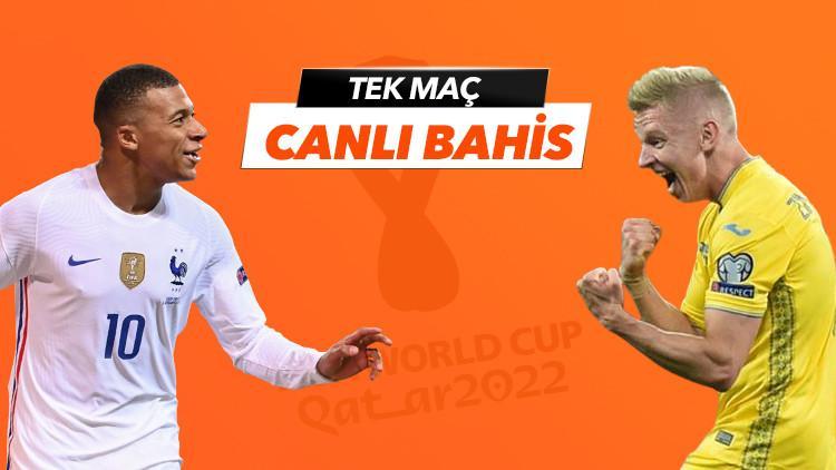 Ukrayna'da 3 sakat, artı 2 de koronavirüs vakası! Fransa'nın galibiyetine iddaa'da...