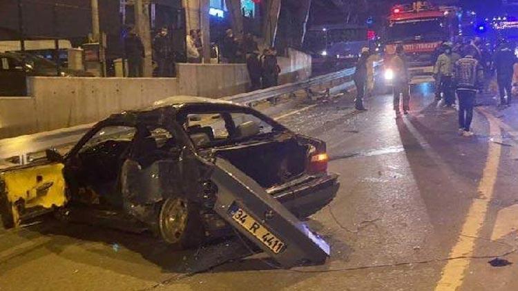 istanbul son dakika trafik kazası