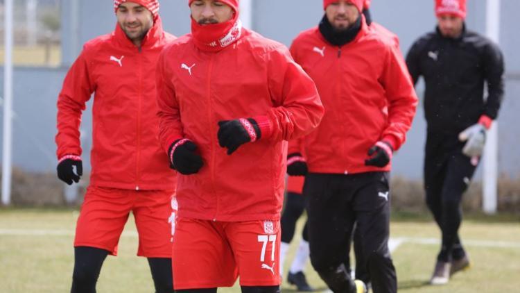 Sivasspor, Trabzonspor maçının hazırlıklarını sürdürdü