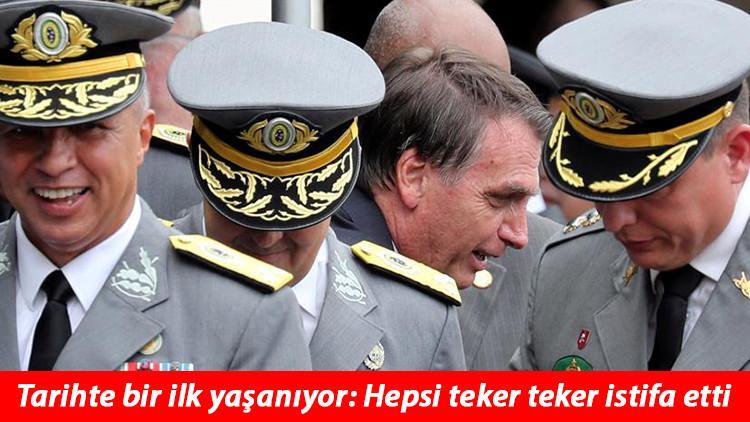 Son dakika haberler... Brezilya'da büyük kriz: Kovid ölümleri rekor kırıyor, tüm komutanlar istifa etti!