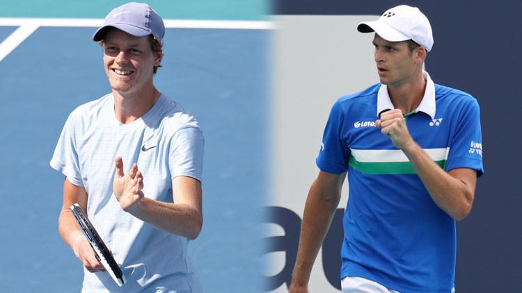 Miami Açık'ta Jannik Sinner - Hubert Hurkacz finali