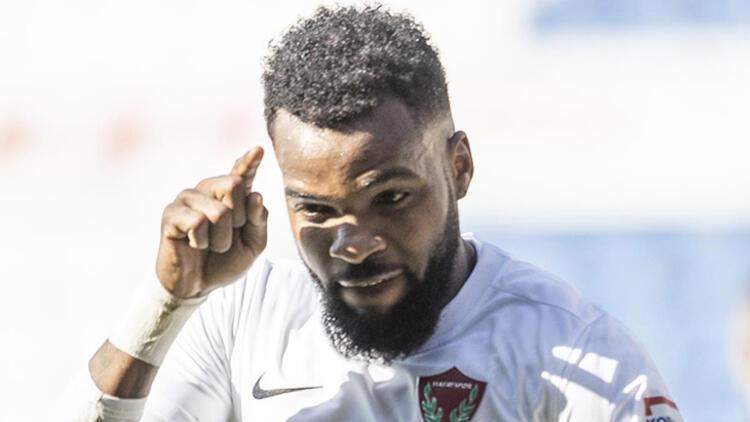Hatayspor'da Aaron Boupendza, Galatasaray maçının kadrosuna alınmadı