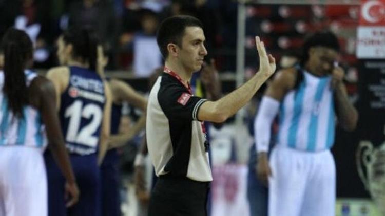 Türk hakem Kerem Baki, FIBA Avrupa Kupası Dörtlü Final'de düdük çalacak