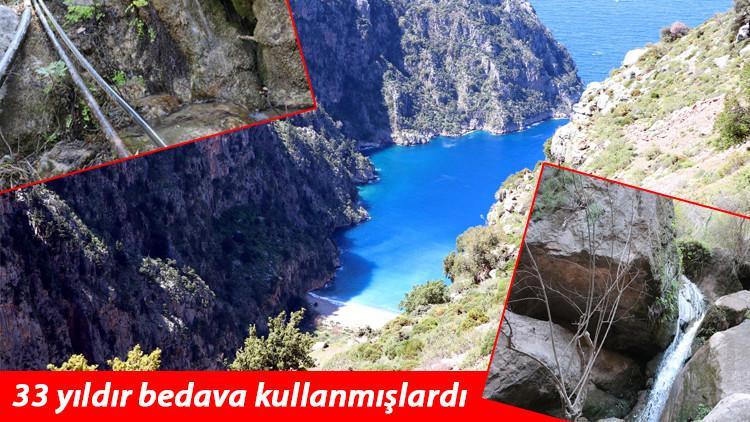 Kelebekler Vadisi'nde kaçak su kullanımı! Kriz hala devam ediyor