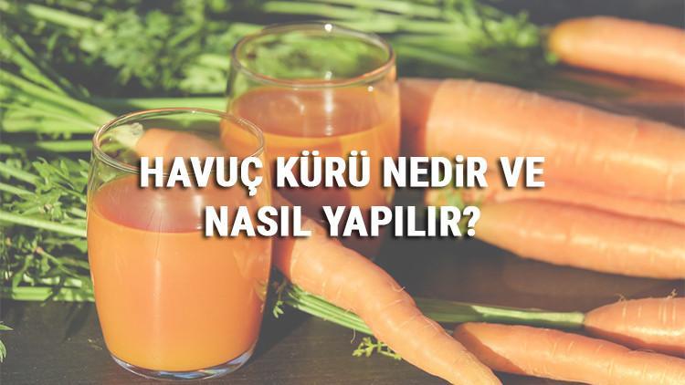 Havuç Kürü Nedir Ve Nasıl Yapılır? Havuç Kürü Faydaları Ve Tarifi