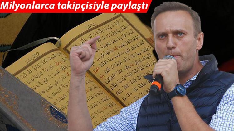 Rus muhalif Navalnıy, kendisine Kur'an-ı Kerim vermeyi reddeden hapishane yönetimini mahkemeye verdi