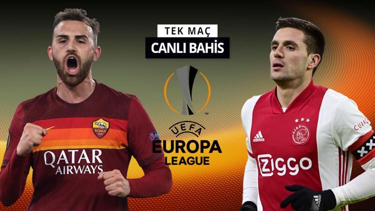 Amsterdam'da 2-1 kazanan Roma, yarı final bileti alacak mı? Ajax'a verilen iddaa oranı...
