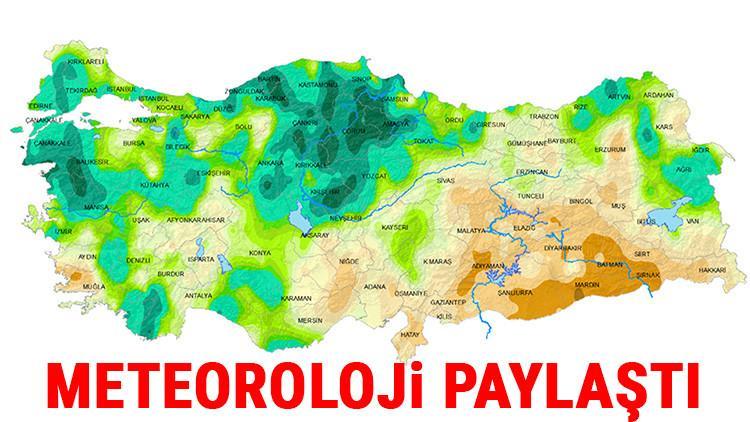 Meteoroloji raporu paylaştı: 5 bölgede rekor artış! Bazı illerde yüzde 80'i geçti