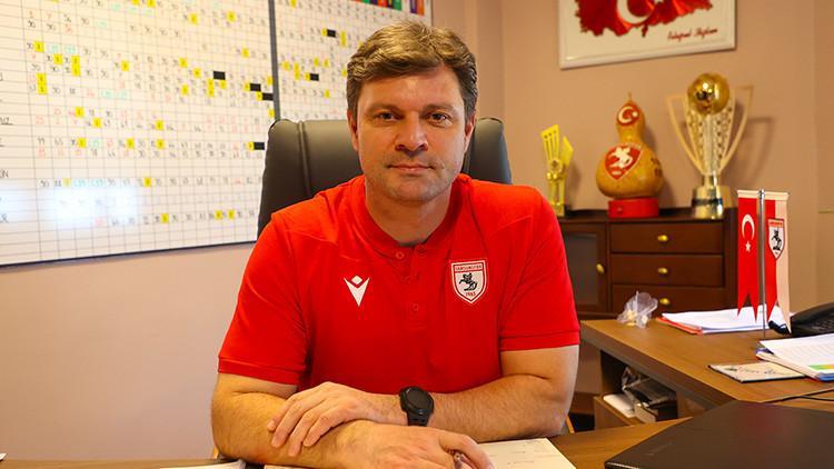 Samsunspor Teknik Direktörü Sağlam: 'Süper Lig hedefimize daha çok sarılacağız'