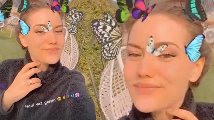 Fahriye Evcen: Haydi yaz gelsin