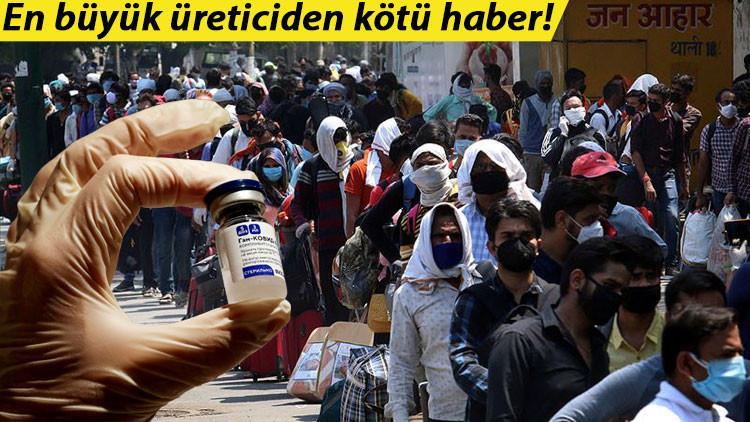 Dünyanın en büyük aşı üreticisi Hindistan'da aşı stoğu azalıyor