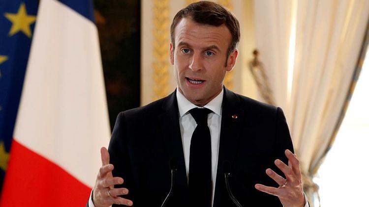 Macron'dan 'Rusya' açıklaması: Kırmızı çizgilerimizi net şekilde çizmeliyiz