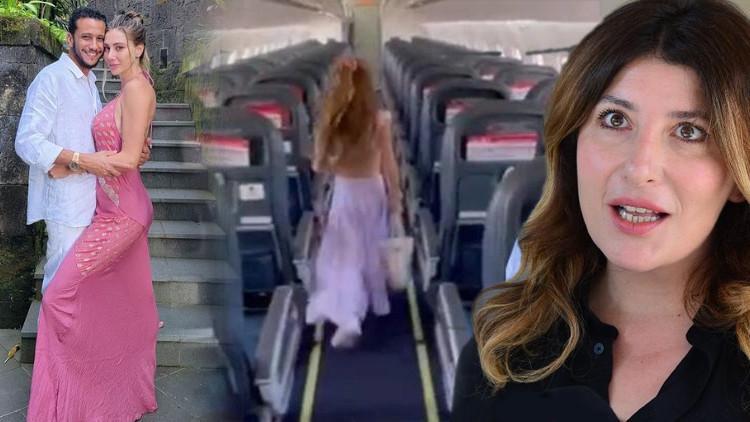 Şeyma Subaşı'na sevgilisi Mohammed Alsaloussi'den uçak jesti... Şebnem Bozoklu ti'ye aldı