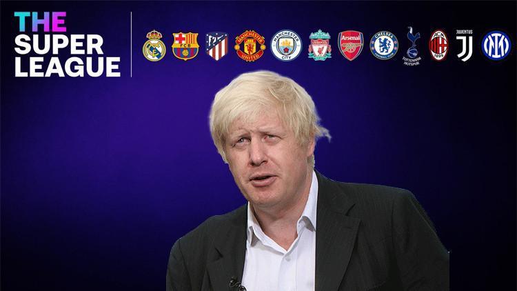 Son dakika: İngiltere Başbakanı Boris Johnson'dan Avrupa Süper Ligi açıklaması!..