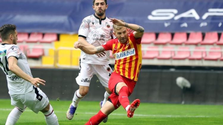 Kayserispor 2-2 Gençlerbirliği (Maç özeti ve golleri)