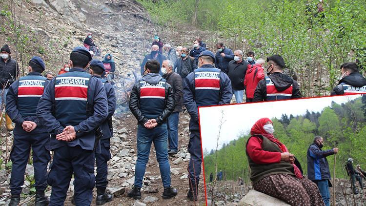 İkizdere Vadisi'nde taş ocağı gerginliği yaşandı
