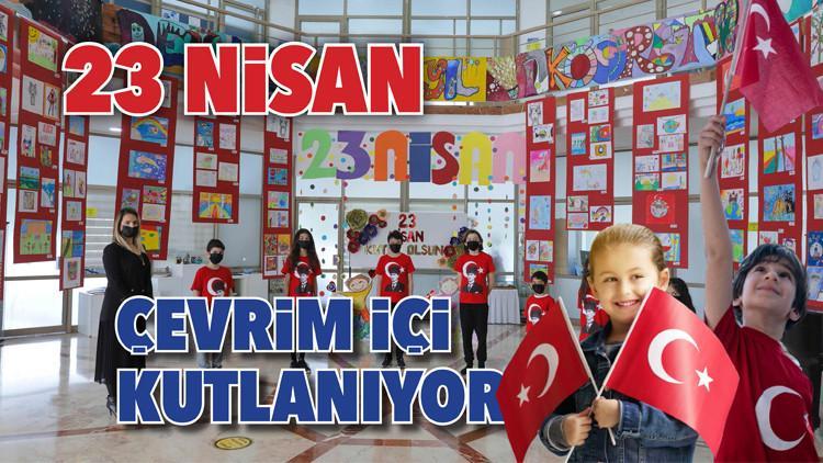 DEÜ’den çevrim içi 23 Nisan töreni