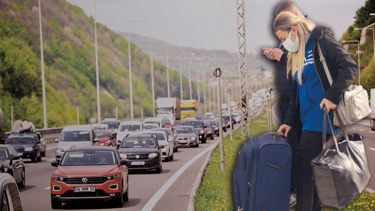 Tam kapanma göçü başladı... Yasak öncesi büyük kaçış