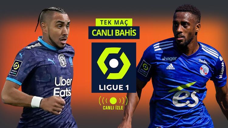 Fransa Ligue 1 CANLI YAYINLARLA Misli.com'da! Marsilya'nın Strasbourg karşısında iddaa oranı...