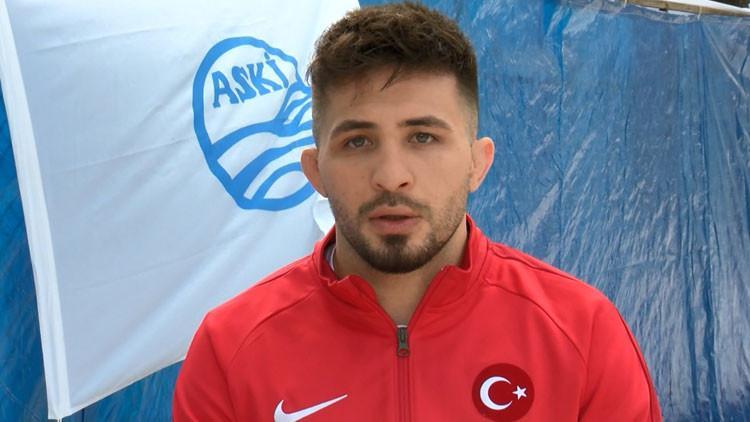 Milli güreşçi Süleyman Atlı: Tokyo'da şampiyon olursam 2024'e favori giderim