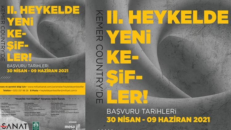 2. Heykelde Yeni Keşifler yarışmasına başvurular başladı