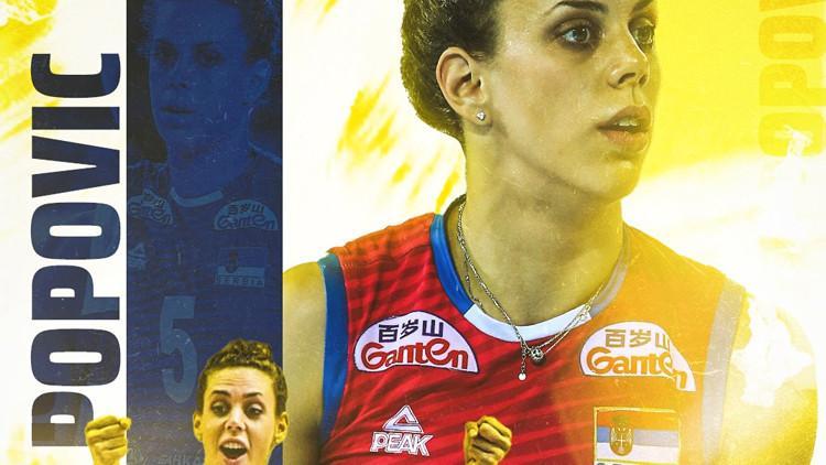 Fenerbahçe Opet Kadın Voleybol Takımı, Mina Popovic'i kadrosuna kattı