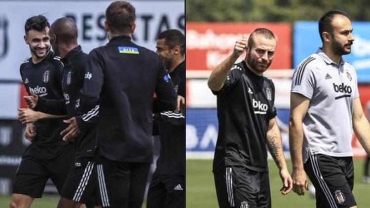 Beşiktaş'ta Aboubakar'ın tedavisi sürüyor! Gökhan Töre takımdan ayrı koşu yaptı...