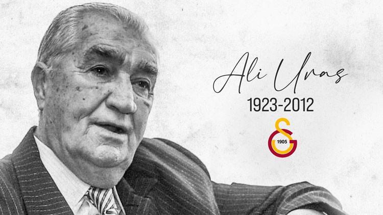 Galatasaray, eski başkanlarından Ali Uras'ı andı
