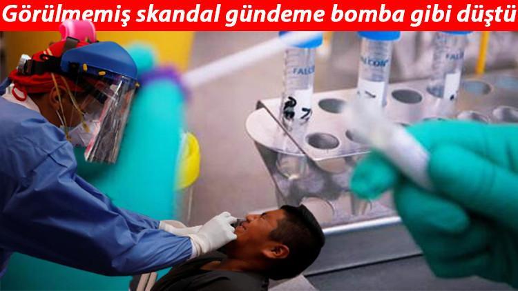 Endonezya'da skandal! Kovid-19 test çubuklarını yıkayıp tekrar kullanmışlar