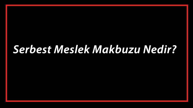 Serbest Meslek Makbuzu Nedir? Serbest Meslek Makbuzu Neden Ve Nasıl Kesilir