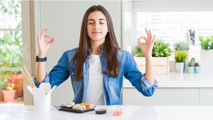 "Mindful eating" davranışı