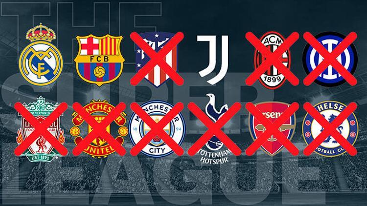 Barcelona, Juventus ve Real Madrid'den ortak "Avrupa Süper Ligi" açıklaması