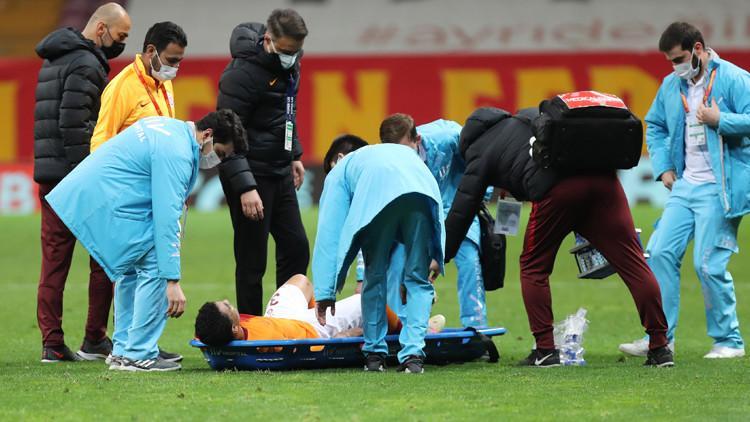Son dakika: Galatasaray'da Mostafa Mohamed depremi! Sedyeyle çıktı